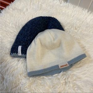 Lot of 2 Jeenyus Coal Beanie Hat